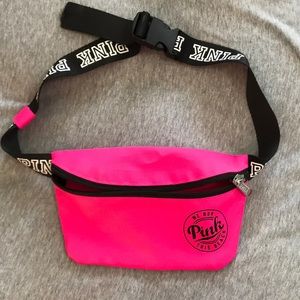Pink fanny pack